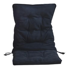 ON WAY 舖棉椅墊 OW-61-CUS, 黑色, 1個