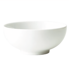 ODA POTTERY 小田陶器 美濃燒 中缽 碗形飯碗 白瓷 13cm, 1個