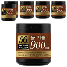 LOTTE 樂天 56%骰子巧克力 多酚900mg, 86g, 6罐