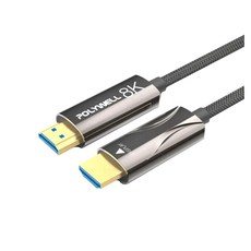 POLYWELL 寶利威爾 光纖線 工程線 HDMI 2.1, 25m, PW15-W60-R025, 1條
