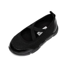 La Stella 兒童X型綁帶瑪莉珍便鞋