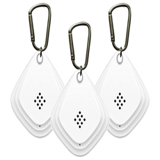 小麥購物 G332 超聲波驅蚊器 11 x 4.5 x 1.5cm 簡約白, 32g, 3個