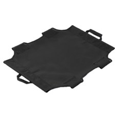 寵物飛行床透氣網布, 黑色, 1個