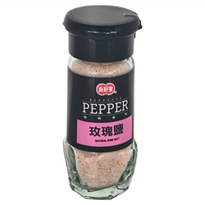 真好家 玫瑰鹽鑽石瓶 岩鹽 巴基斯坦, 65g, 1罐