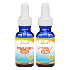 Lovita 愛維他 素食維他命D3滴液 400IU, 30ml, 2瓶