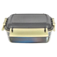 扣啦 304密封保鮮盒 方形，350ml/550ml/850ml/1300ml/1800ml/2800ml, 1個