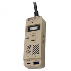 REMEMBER OUTDOOR 3座延長線 2PIN 448g 1.8m 沙漠黃, 1條