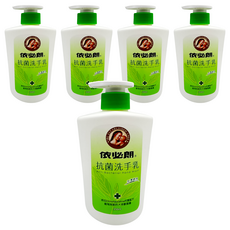 依必朗抗菌洗手乳，Chlorhexidine配方，水漾綠茶香，350ml, 5件