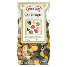 Dalla Costa 達樂 5色貝殼造型義大利麵, 250g, 1個