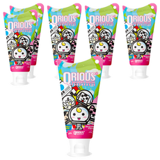 QRIOUS 奇瑞斯 兒童健康護齒膏，蜜蜜粉草莓口味，1000ppm MFP, 60g, 6條