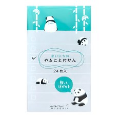 TO DO LIST 備忘貼, 熊貓, 1本, 24枚入