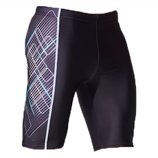 Summer love 夏之戀 大男七分泳褲, 不適用, 黑色