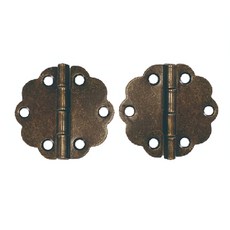 木百貨 後鈕（青古銅11-65）20入(含螺絲), 34 x 35mm, 1包