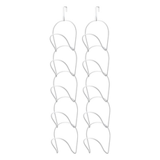 comet 帽子收納架, 白色, 2個