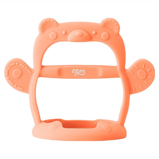 tgm 白金矽膠手腕型固齒器 - 熊熊橘紅, 固齒器 + 收納盒, 1個