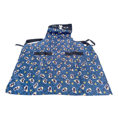 熊圓 貓咪二口圍裙 72x78cm 100%聚酯纖維 顏色隨機, 顏色隨機 貓咪, 1件