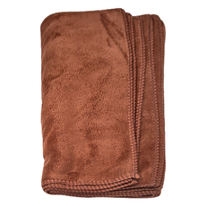 G+居家 加厚強力吸水擦拭布 咖啡色, 30 x 60cm, 3條