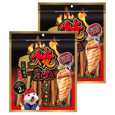 燒肉工房 狗零食 蜜汁香醇雞腿捲 全犬種用 8支, 2袋, 雞肉