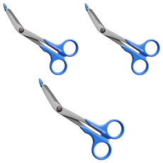 CANARY 長谷川刃物 醫護用不沾膠剪刀, NS-160 特殊塗層刀片, 3支