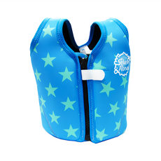 Splash About 兒童浮力夾克, 3~6歲, 活力滿天星 + 海藍色, 1個