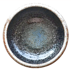 雪天目17圓缽-日本製, 口徑 17cm 高 5.8cm 滿水位 600cc 瓷碗, 單一顏色, 1個