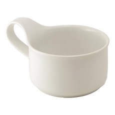 ZERO JAPAN 造型湯杯 280cc 陶瓷 日本製, 白色, 1個