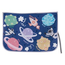 Shinisunne 汽車遮陽簾 磁吸式 繽紛星球 67 x 48cm, 1個