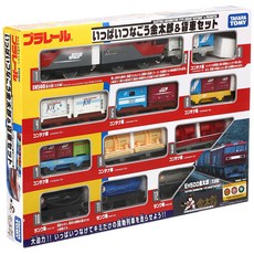 TAKARA TOMY PLARAIL 鐵道王國 EH500 金太郎 運輸火車組 642602, 混合顏色, 1盒