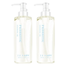 JJ LADY 嬌嬌女 深層潔淨卸妝油, PROBIOTIC 益生菌, 180ml, 2件