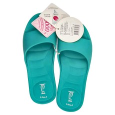 MONZU Q彈軟糖拖鞋, S, 青檸薄荷 綠色