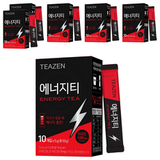 TEAZEN 能量茶，10個入x5g，每包含牛磺酸1,000mg, 50g, 6盒