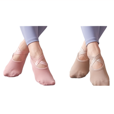 NICOFUN 愛定做 芭蕾舞鞋防滑瑜伽短女襪 FYK23YOGA01 50g 2雙