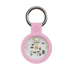 A Plastic Project 紫外鍵 + 保護套, UV-C LED深紫外線消毒技術, 5秒完成滅菌, CR2032鈕扣電池x2