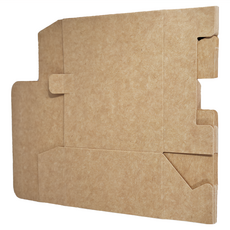 掀蓋卡榫盒 牛皮紙材質 10入/包 台灣產, 14.5 x 7 x 12.5cm, 牛皮紙棕色, 1包