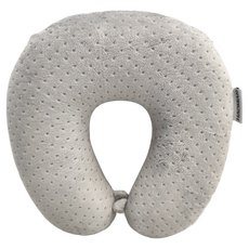 PUSH! 托背款旅行枕 灰色