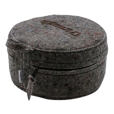 Trangia 氈毛防護外盒 水壺專用 大 厚度2mm 尺寸ø160x100mm, 灰色, 1個, 1層