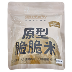 MITOY 米多益 大人味脆脆米 芝麻香米, 100g, 1包