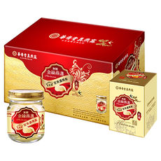 華齊堂 五星級無糖金絲燕盞, 6瓶, 75ml, 1盒