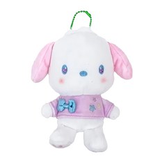 NAKAJIMA sanrio 三麗鷗 毛絨玩具吉祥物 pochacco, 1入, 白色, 13.5cm