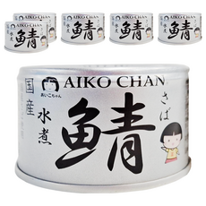 AIKO CHAN 伊藤食品 水煮鯖魚罐, 150g, 6罐