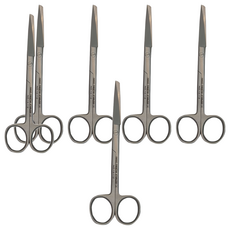 愛美格 外科剪刀 14cm 直尖圓, NO.13-112, 6支