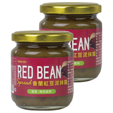 CHEF'S CHOICE 美味大師 香蘭紅豆泥抹醬 蛋素 無防腐劑, 220g, 2罐