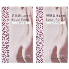 Beast Forest 野獸叢林 三合一衛生套, 12個, 2盒