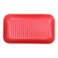 新食器 日本製IH油切烤盤 22 x 12.7 x 2.7cm, 紅色, 1個