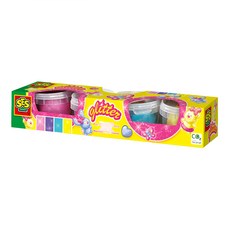 荷蘭SES 閃耀無毒創意黏土4色 Set, 00466, 360g, 1盒