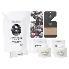 SHARECO 台灣公司貨 空間香氛儀式組 朝霧擴香補充 + 捕擴圓瓶2入 + 奇蹟香水吊卡, 1套