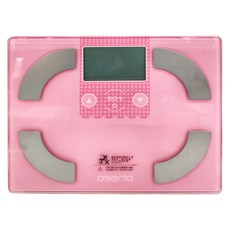 oserio 歐瑟若 數位彩色精靈體脂計, FSC-341, 粉紅色, 1個
