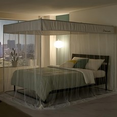 ALTTEURI 經典方形蚊帳組, 蘆薈綠