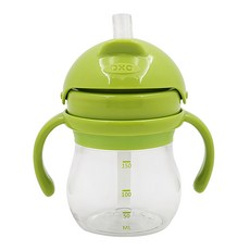OXO tot 寶寶握吸管杯, Green, 150mL, 1個