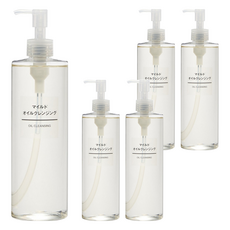 MUJI 無印良品 台灣公司貨 溫和卸妝油, 400ml, 5瓶